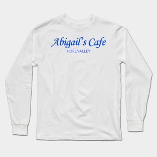 Abigail's Cafe - Blue Long Sleeve T-Shirt